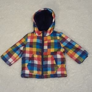 Cat & Jack Infant Plaid Coat